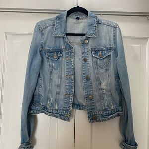 American Eagle Outfitters Light Blue Jean Jacket